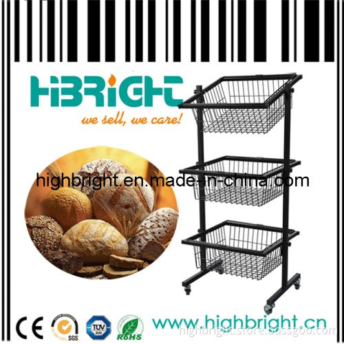 3 Baskets Bread Stand Rack (HBE-DS-12)
